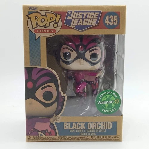 Funko Pop! Black Orchid 435 Walmart Exclusive Earth Day 2022 Justice League DC