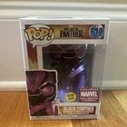 Funko Pop! Black Panther #612 Glow in the Dark Marvel Collector Corp Exclusive