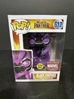 FUNKO POP ! BLACK PANTHER 612 GLOWS IN DARK MARVEL COLLECTOR CORPS DB14