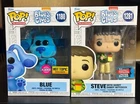 Funko Pop! BLUE’S CLUES - STEVE  #1281 & Blue Flocked Hot Topic #1180