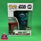 Funko POP! Boba Fett #297 Star Wars Celebration 2019 Blue Chrome Exclusive