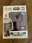 Funko Pop Boba Fett #462 Red Chrome TargetCon 2022 Star Wars NEW W/ PROTECTOR