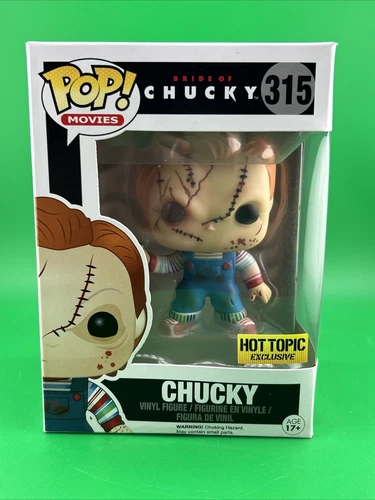 Funko Pop! Bride Of Chucky #315 Scarred Chucky Hot Topic Exclusive Original 2016