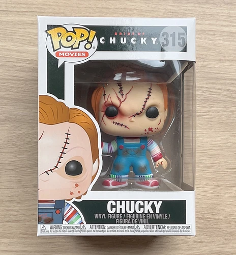 Funko Pop Bride Of Chucky - Chucky Scarred #315 + Free Protector