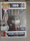 FUNKO POP! Bugs Bunny As Fred Flintstone 2023 SDCC Exclusive 1259 w/ PROTECTOR