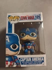 Funko Pop! Captain America #125 Marvel Captain America: Civil War