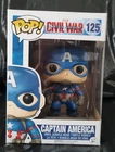 Funko Pop! Captain America #125 Marvel Captain America: Civil War