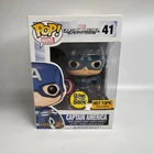 Funko Pop! Captain America #41 Glow in the Dark - Winter Soldier - Hot Topic  ⭐️