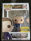 Funko POP! Captain Cold: Unmasked #217 *EE Exclusive* *Slight Damage, Read Desc*