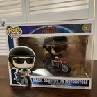 Funko POP! Captain Marvel Carol Danvers on Motorcycle #57 Vinyl Figure