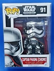 Funko Pop Captain Phasma Chrome Star Wars Smuggler's Bounty Excl. #91 Not Mint