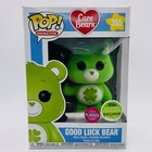 Funko Pop! Care Bears #355 Good Luck Bear - Spring Convention 2018 Flocked