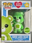 Funko Pop! Care Bears - Good Luck Bear (Flocked) - 2018 Spring Convention [#355]