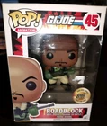 Funko POP!  CARTOON #45 G.I. JOE Roadblock Bait Pre-release Exclusive  POP NEW