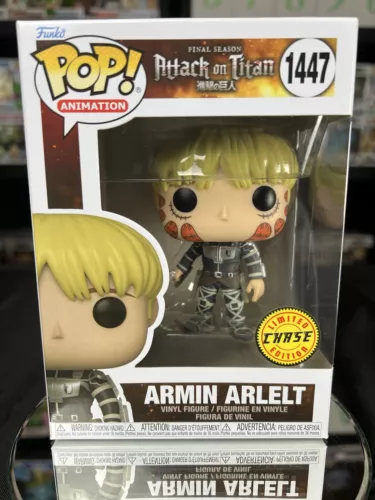 Funko Pop - Chase Armin Arlelt 1447 - Attack on Titan - Pop Anime
