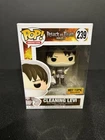 FUNKO POP ! CLEANING LEVI 239 HOT TOPIC EXCLUSIVE DB15