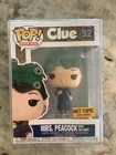 Funko Pop Clue Mrs. Peacock with the knife 52 Hot Topic Exclusive