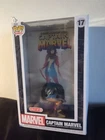 Funko Pop Comic Book Cover with Case: Marvel Captain Marvel Target Exclusive #17