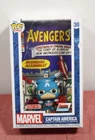 Funko POP! Comic Covers: Marvel Captain America #30 (Damage Case)