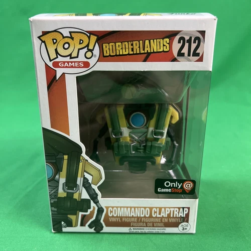 Funko Pop - Commando Claptrap 212 Borderlands Pop Games (GameStop Exclusive)