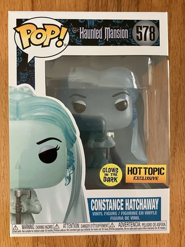 Funko Pop! Constance Hatchaway Glow Exclusive #578 Haunted Mansion W/ Protector
