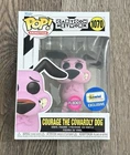 Funko Pop! Courage The Cowardly Dog #1070 Flocked Gemini Collectibles Exclusive