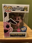 Funko Pop Courage The Cowardly Dog Flocked Gemini Collectibles Exclusive
