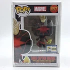 Funko Pop! Dark Captain Marvel 657 SDCC Exclusive Comics Vinyl Figure Toy Merch