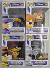 Funko Pop Darkwing Duck 4 vinyl figures incl. 2017 excl. glow Negatron - Used