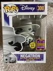 Funko Pop!-DARKWING DUCK- NEGATRON-SUMMER CONVENTION EXCLUSIVE-GLOW IN DARK- 300