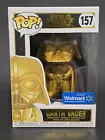 Funko Pop Darth Vader 157 Star Wars Walmart Exclusive GOLD Vinyl Figure