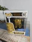 Funko Pop Darth Vader 157 Star Wars Walmart Exclusive GOLD Vinyl Figure