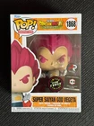 Funko Pop! DBSB Super Saiyan God Vegeta Chalice PR (GITD Chase) w/ Premium Prtct