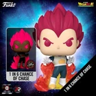 Funko Pop! DBSB Super Saiyan God Vegeta PR (1 in 6 Chance of Chase)