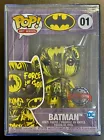 FUNKO PoP! DC BATMAN 01 ART SERIES BLACK YELLOW SPECIAL EDITION in Box Protector