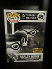 Funko Pop DC Comics Black and White Harley Quinn #45 Hot Topic Exclusive