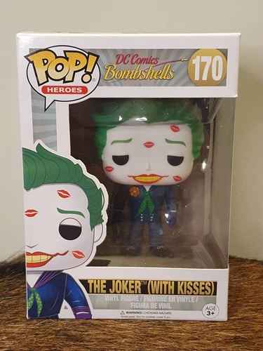 Funko POP! DC Comics Bombshells: The Joker (With Kisses) #170