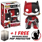 FUNKO POP DC COMICS HARLEY QUINN #127 IMPOPSTER VINYL FIGURE + POP PROTECTOR