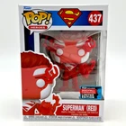 Funko POP! DC Comics Heroes SUPERMAN (RED) #437 • 2022 Fall Convention Exclusive