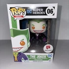 Funko Pop DC Comics Super Heroes #6 Joker Black Suit Walgreens Exclusive Figure
