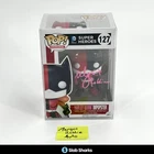 FUNKO POP! DC COMICS SUPERHEROES #127 HARLEY QUINN IMPOPSTER MARGOT ROBBIE AUTO