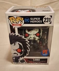 Funko POP DC Heroes Lobo 231 PX Preview Exclusive 4" Vinyl Figure Bloody Version