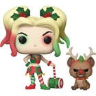 Funko POP! - DC Holiday Harley Quinn with Helper Buddy Vinyl Figure Display Box