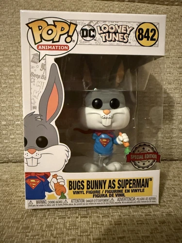 Funko Pop! - DC - Looney Tunes - #842 Bugs Bunny As Superman (Special Edition)
