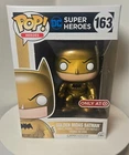 Funko Pop! DC Super Heroes Golden Midas Batman Target Excl. Vinyl Figure #163