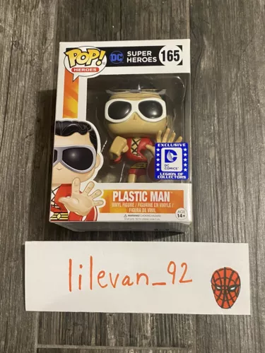 Funko Pop DC Super Heroes Plastic Man #165 Legion of Collectors Exclusive