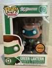 Funko PoP! DC Universe Metallic Green Lantern 09 Limited Edition Chase - NR!