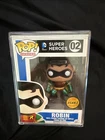 Funko PoP! DC Universe Metallic Robin 02 Limited Edition Chase - NO RESERVE!