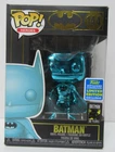 Funko Pop!  DC Universe Teal Chrome Batman #144 Damage Read Desc.
