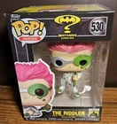 Funko Pop DC Universe The Riddler (Metallic) #530 With Protector *See Photos*